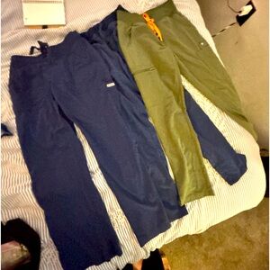 Three pairs of scrub pants-please see below